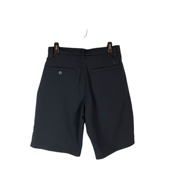 Under Armour HeatGear Golf Shorts Black Size 32 Loose Fit Performance Stretch - Picture 7 of 8